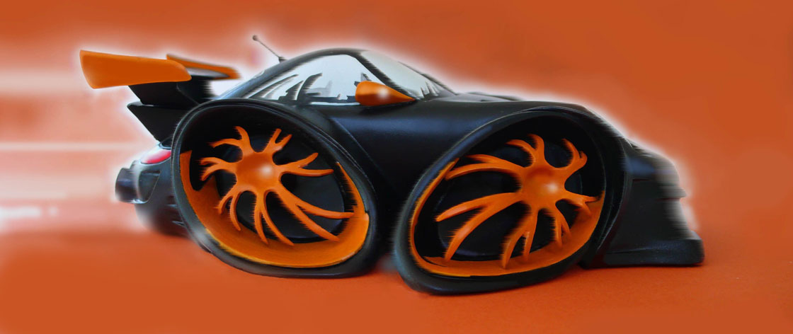 Orange Porche
